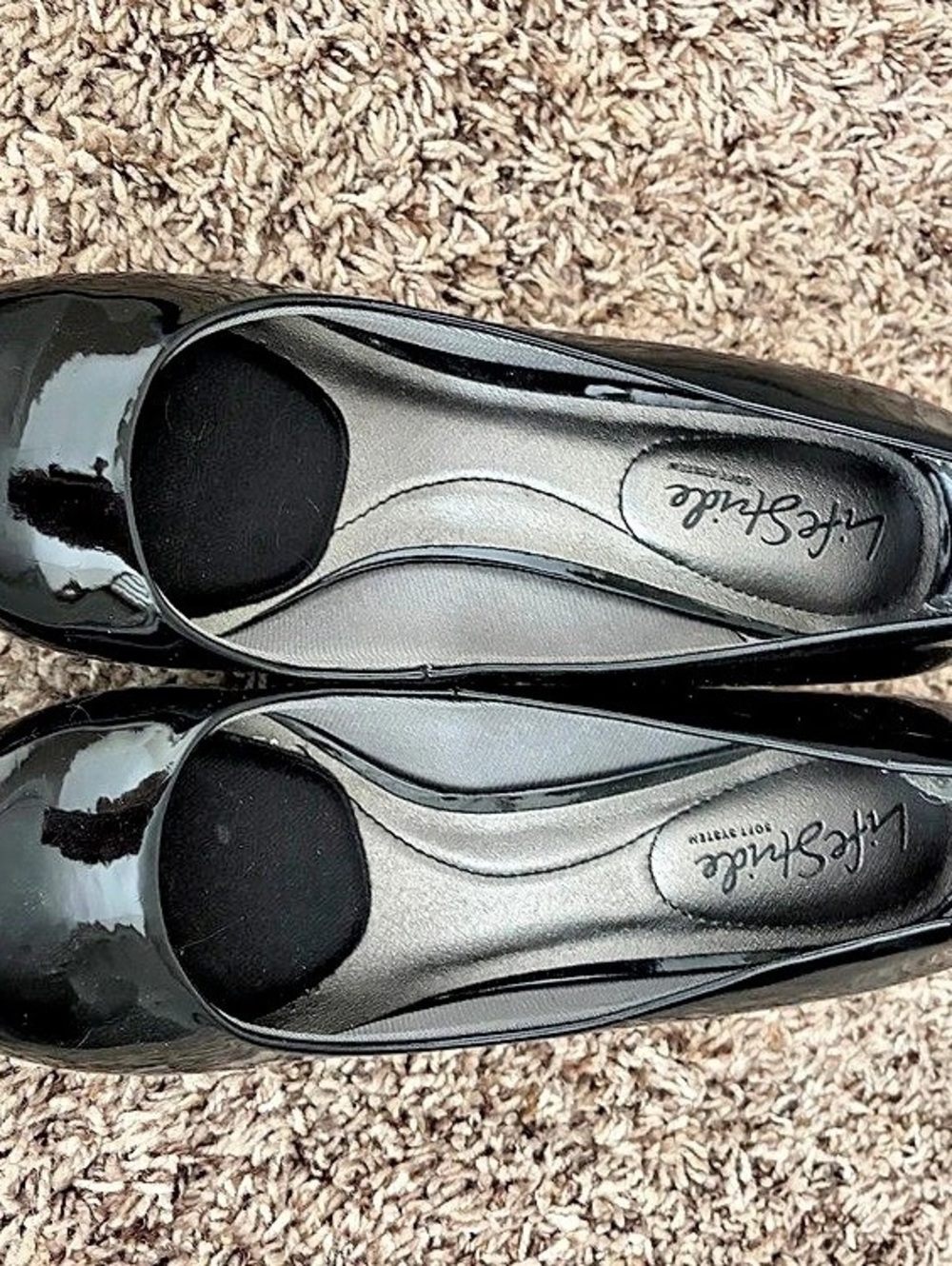 LifeStride Juliana Stretch Wedge Pump Black